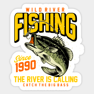 Fishing Wildriver Sticker